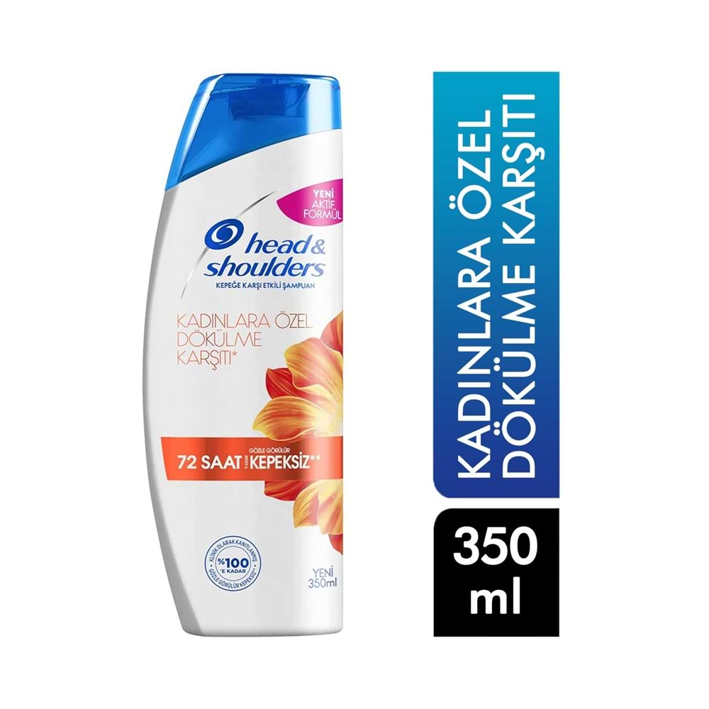 Head&Shoulders Şampuan 350 ml Kadınlara Özel Dökülme Karşıtı