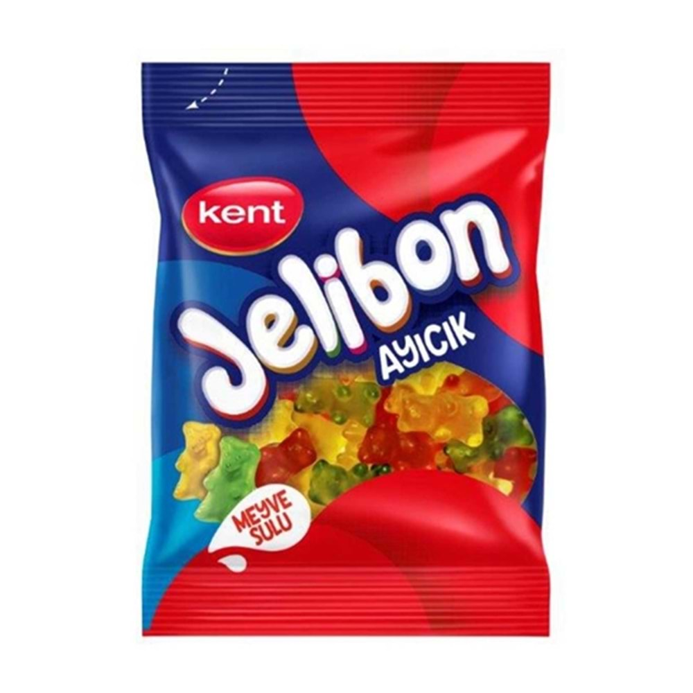 Kent Jelibon Yumuşak Şekerleme 80 Gr Ayıcık