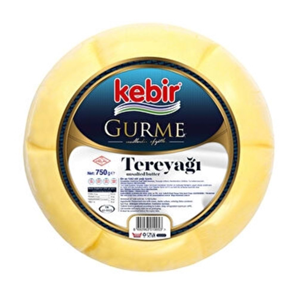 Kebir Gurme Tereyağı 750 Gr