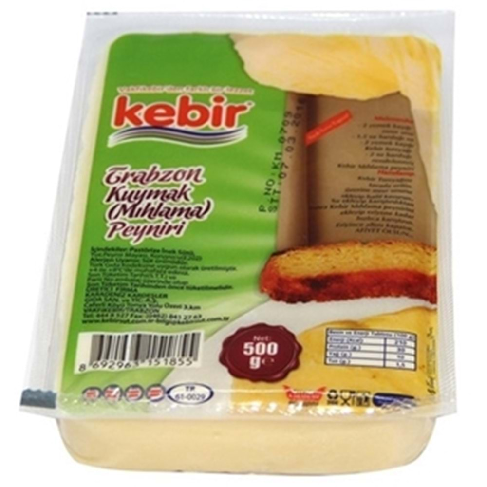 Kebir Kuymak Peyniri 500 Gr