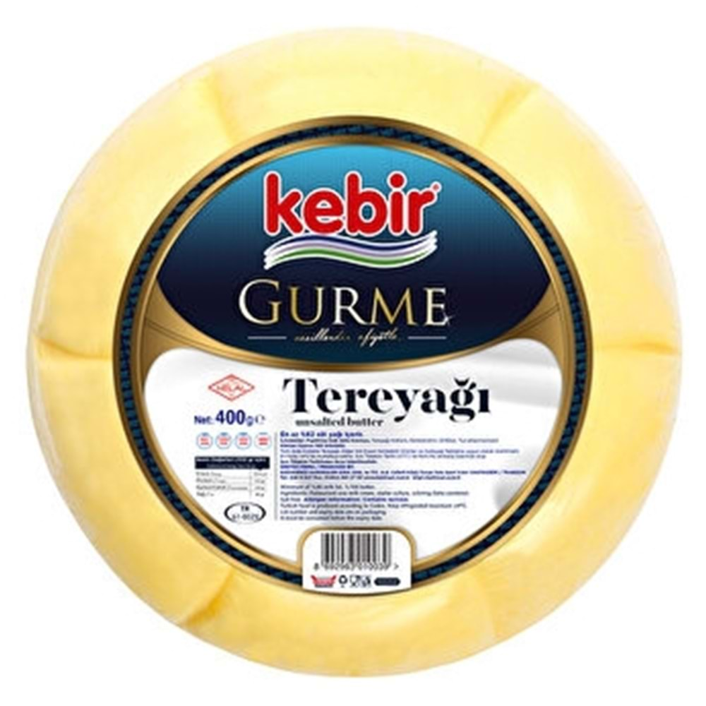 Kebir Tuzsuz Tereyağ 400 Gr