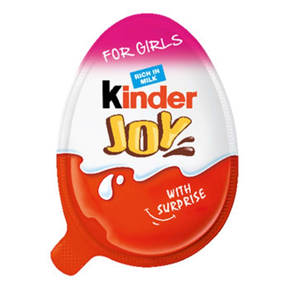 Kinder Joy Supriz Yumurta Kızlara Özel 20 Gr