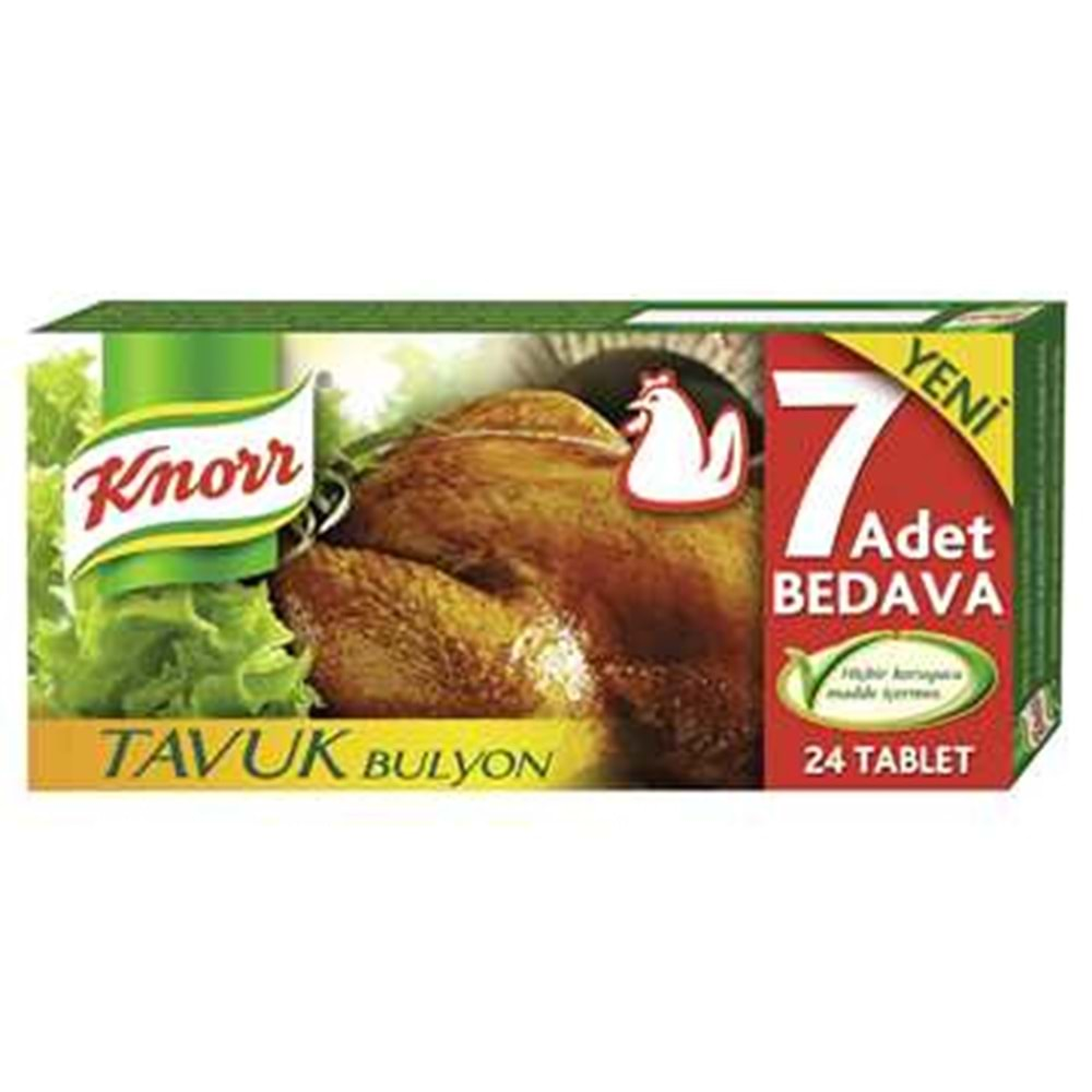 Knorr Tavuk Bulyon 24 lü 240 Gr