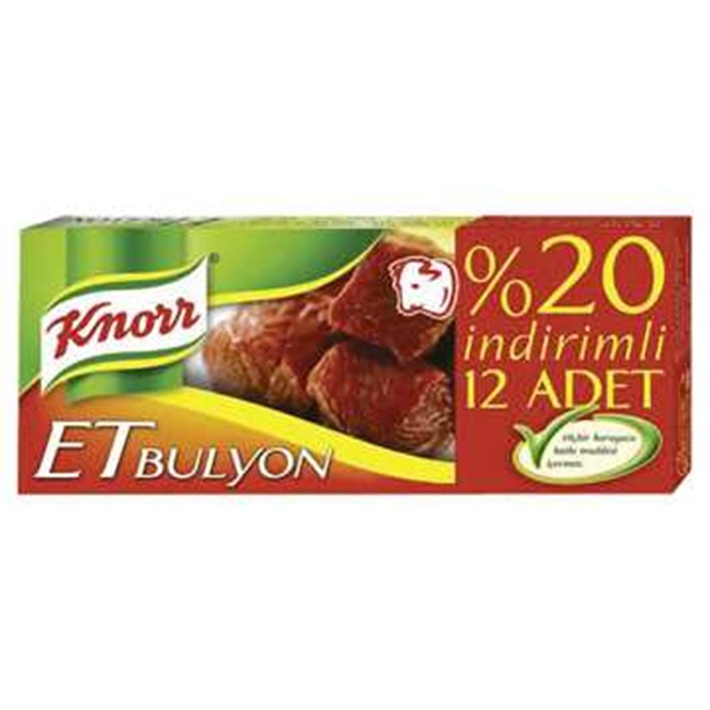 Knorr Bulyon Et 12 Adet