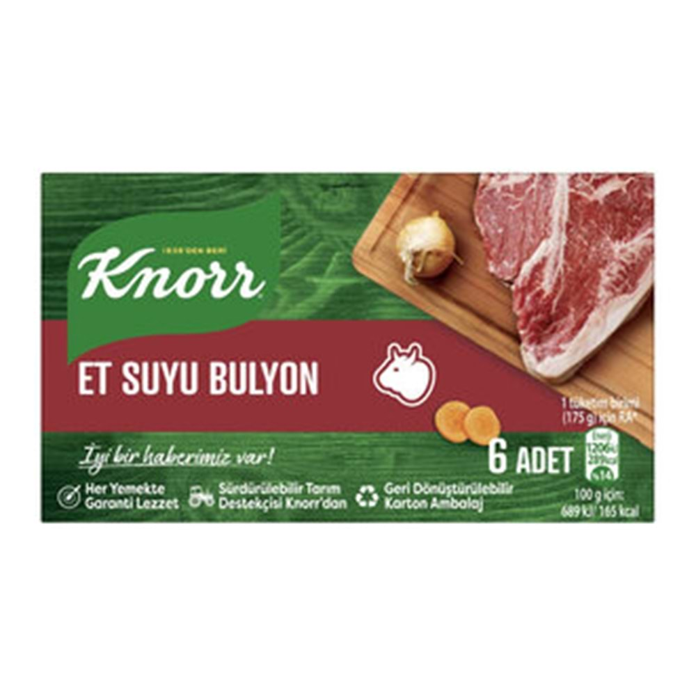 Knorr Et Bulyon 6 Adet