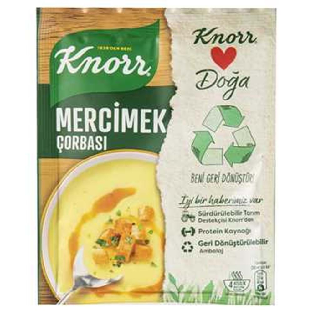 Knorr Hazır Çorba Mercimek 76 Gr