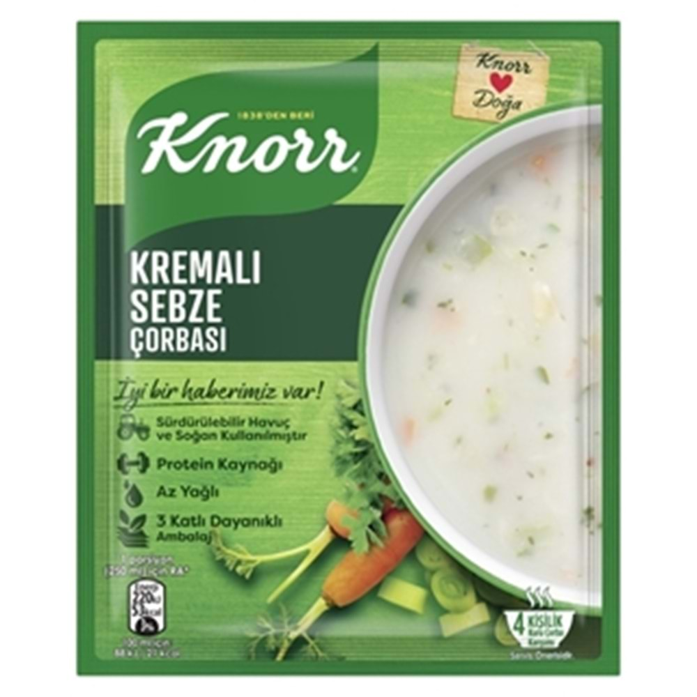 Knorr Kremalı Sebze Çorbası 65 Gr