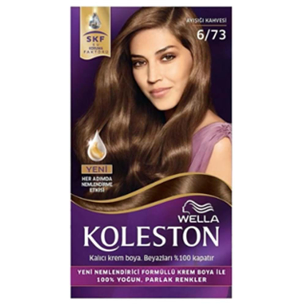 Wella Koleston Saç Boya Seti 6/73 Ayışığı Kahve