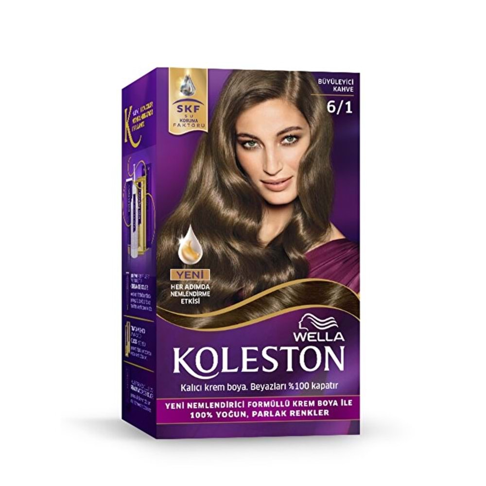 Wella Koleston Saç Boyası Büyüleyici Kahve 6/1