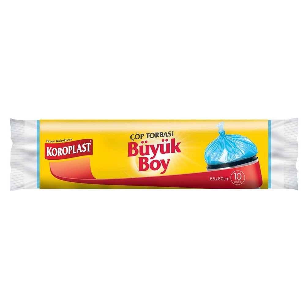 Koroplast Büyük Boy Çöp Torbası 10'lu