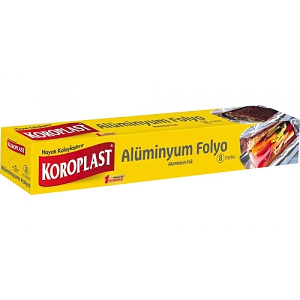 Koroplast Alüminyum Folyo 8 Mt