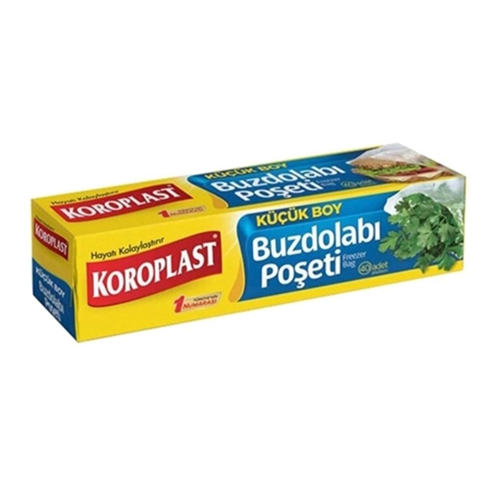 Koroplast Buzdolabı Poşeti 40'lı Küçük