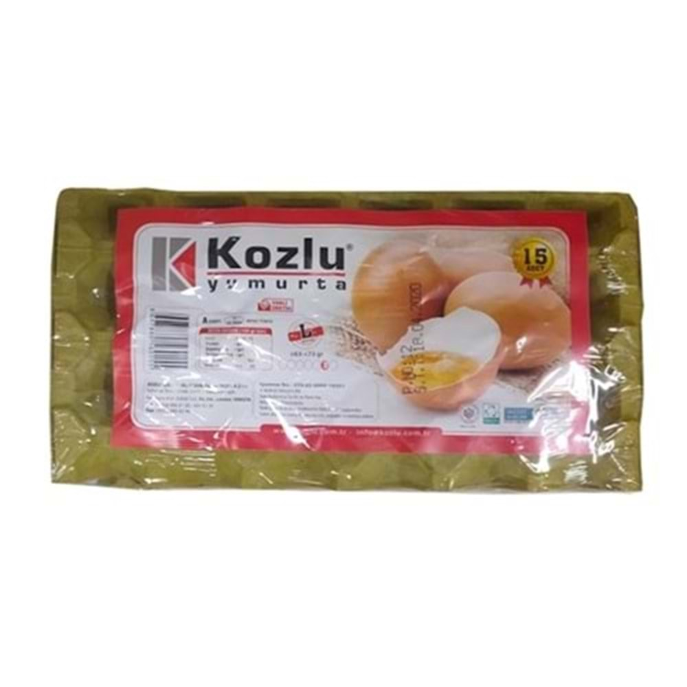 Kozlu Yumurta M 15 Adet