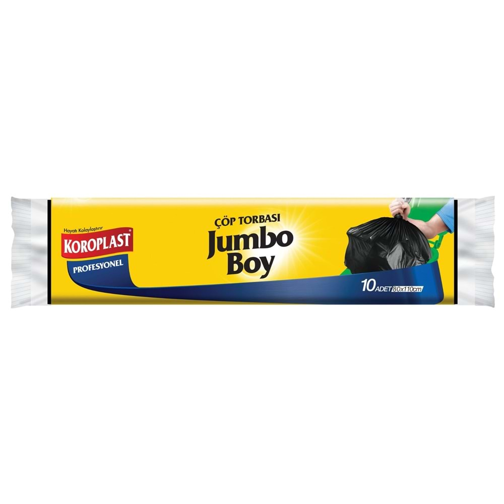 Koroplast Çöp Torbası Profesyonel Jumbo Boy 10 Adet