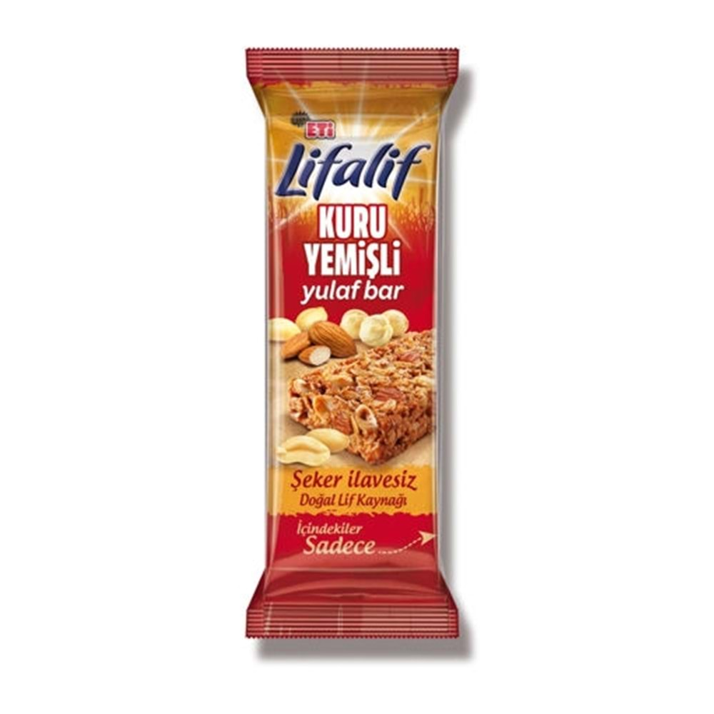 Eti Lifalif Müsli Bar Kuru Yemişli 35 Gr