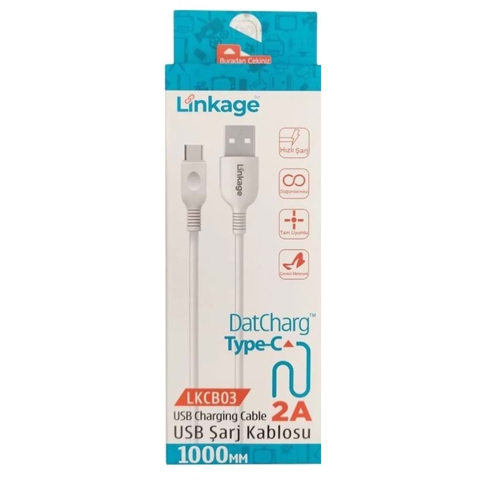 Linkage Mikro USB 2A 1mt Kablo Şarj Kablosu Lkcb-02