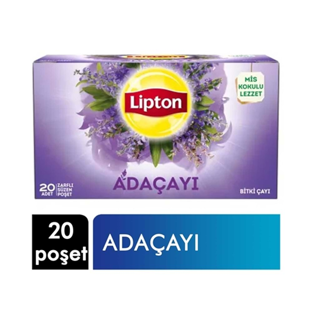 Lipton Bitki Çayı 20'li Adaçayı 30 Gr