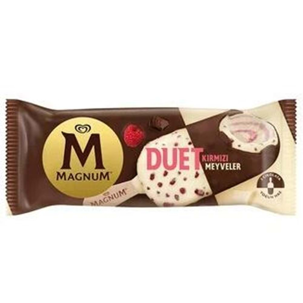 Magnum Dondurma Duet Kırmızı Meyveler 90ml