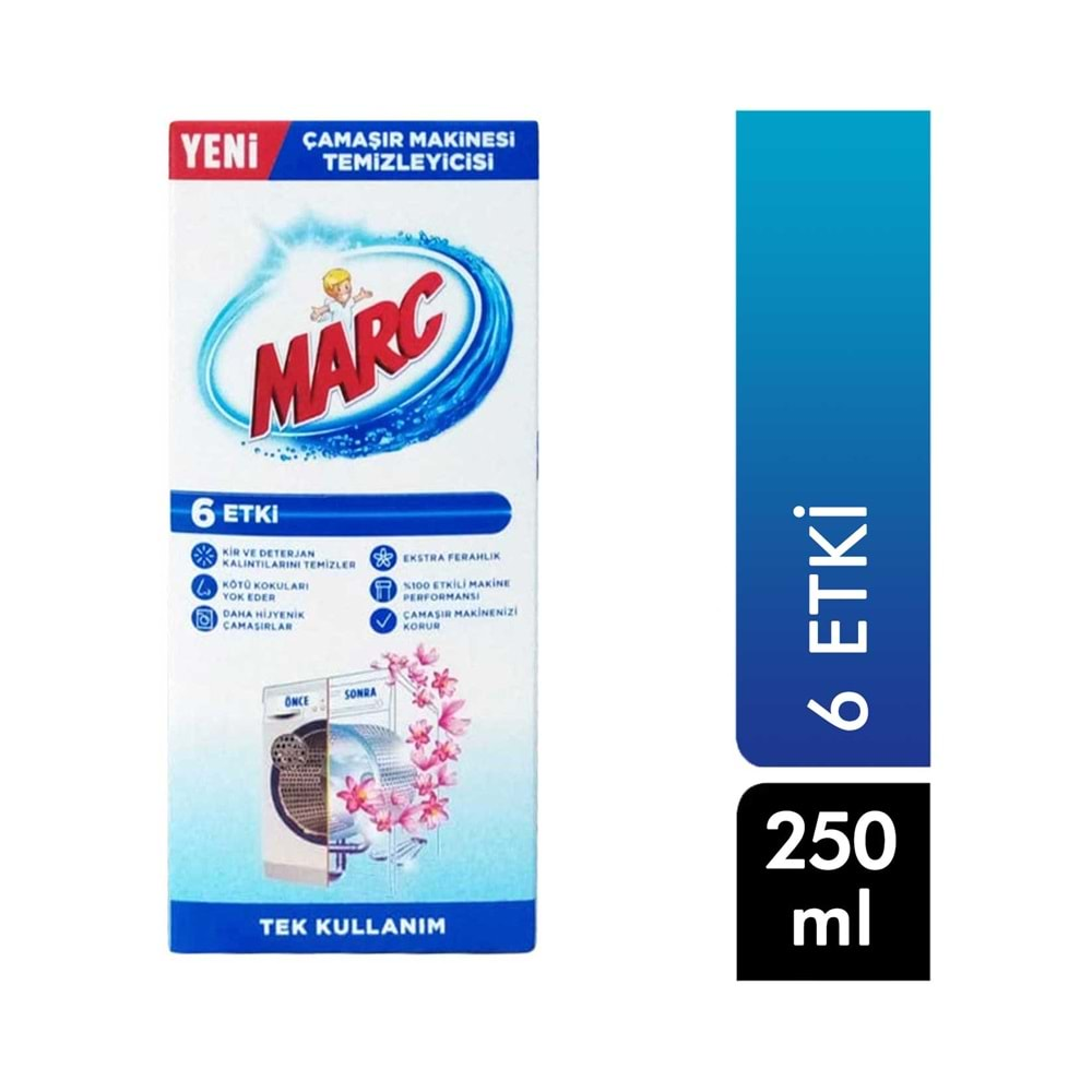 Marc 250 ml Çamaşır Makinesi Temizleyici