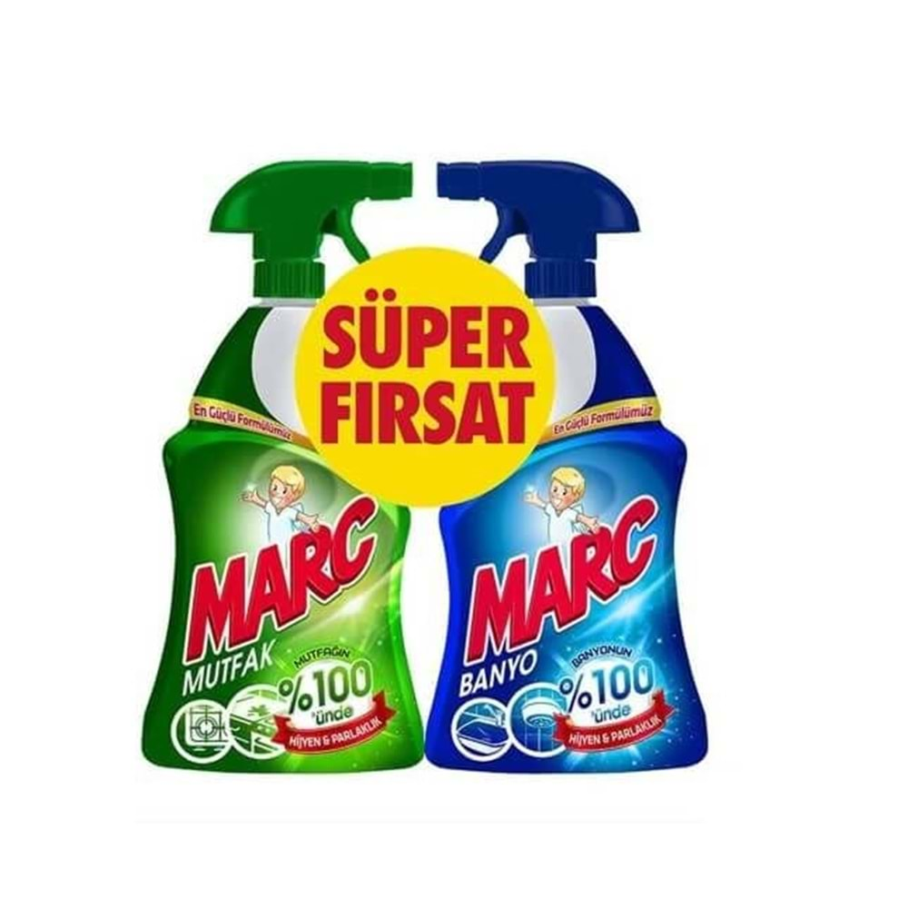 Marc Banyo 750 ml + Mutfak 750 ml Sprey