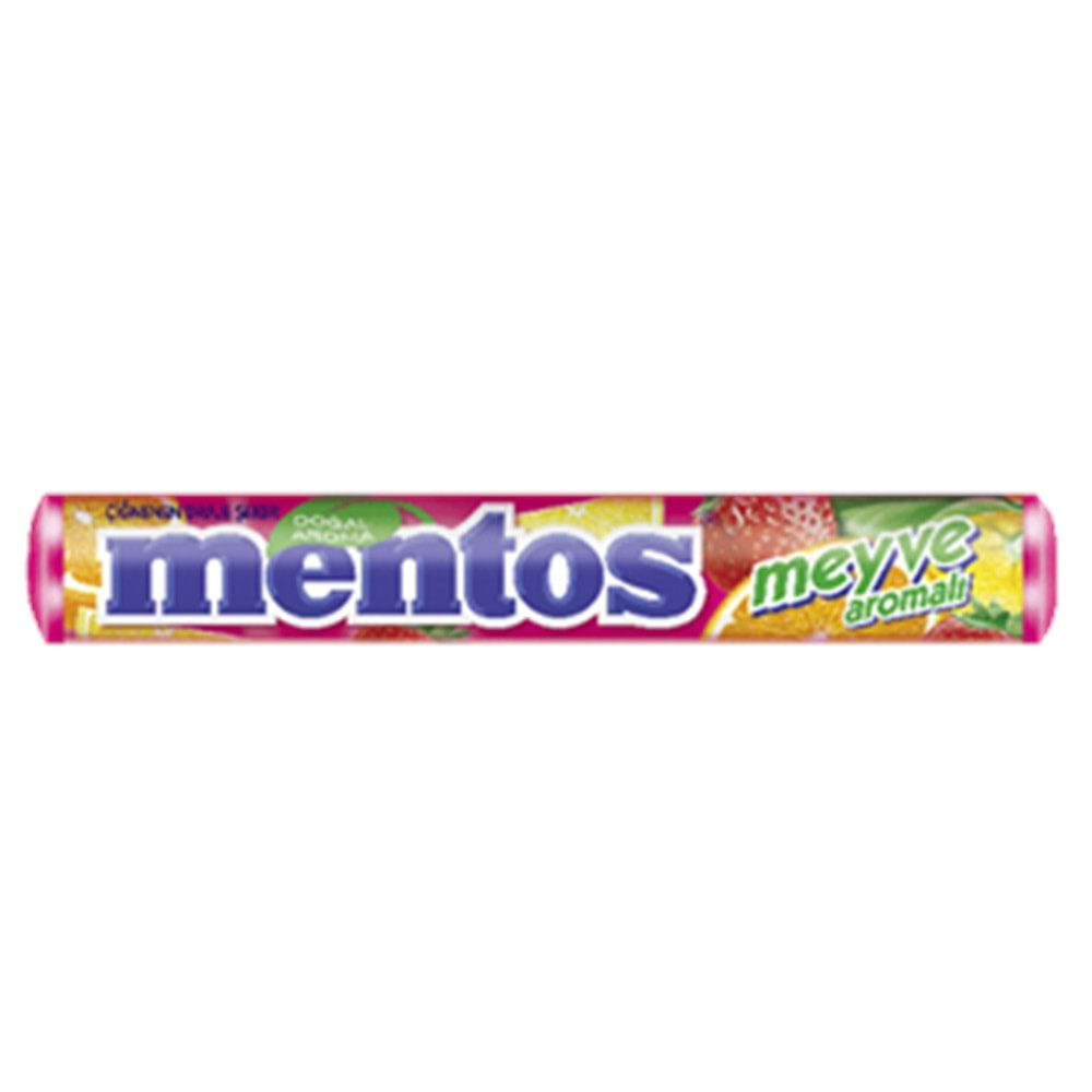 Mentos Meyveli 37.5 Gr