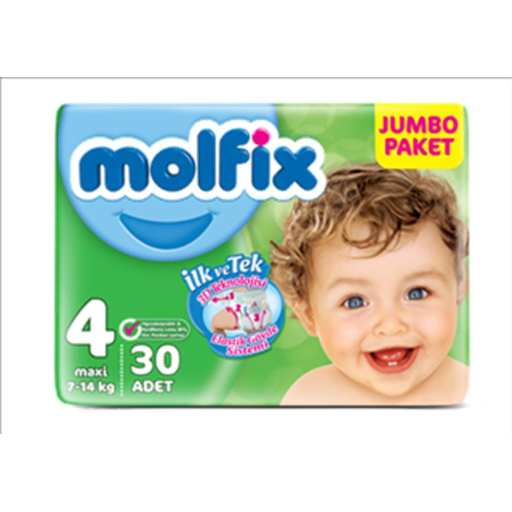 Molfix Maxi Jumbo No 4 30 Adet