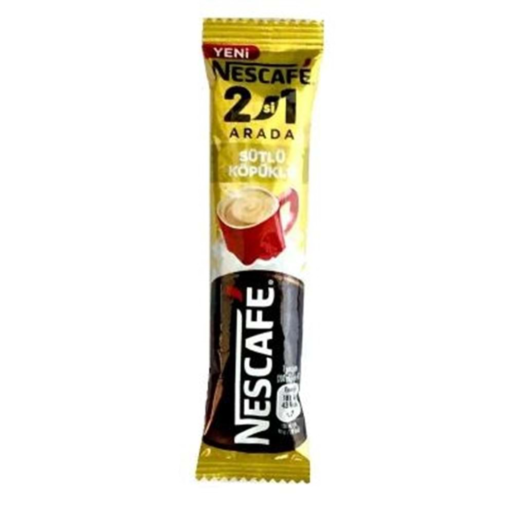 Nescafe 2'si 1 Arada 10 Gr Sütlü Köpüklü