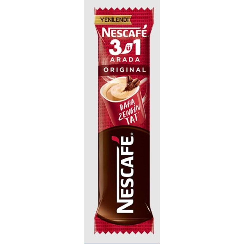 Nescafe 3ü1 Arada Orijinal Daha Zengin Tat