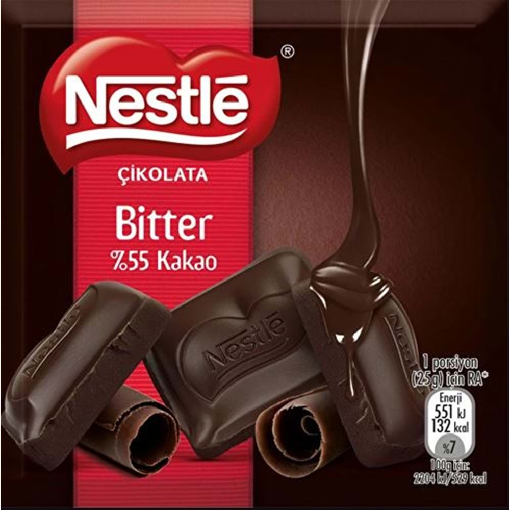 Nestle Kare Bitter %55 Kakaolu 65 Gr