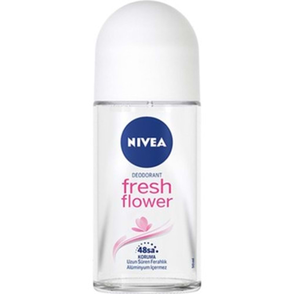 Nivea Fresh Flower 50 ml Kadın Roll-on