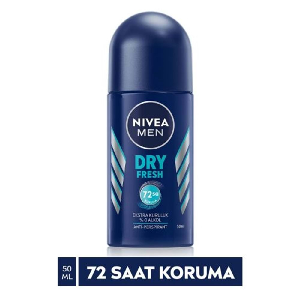 Nivea Men Erkek Roll On Deodorant Dry Fresh 50 Ml