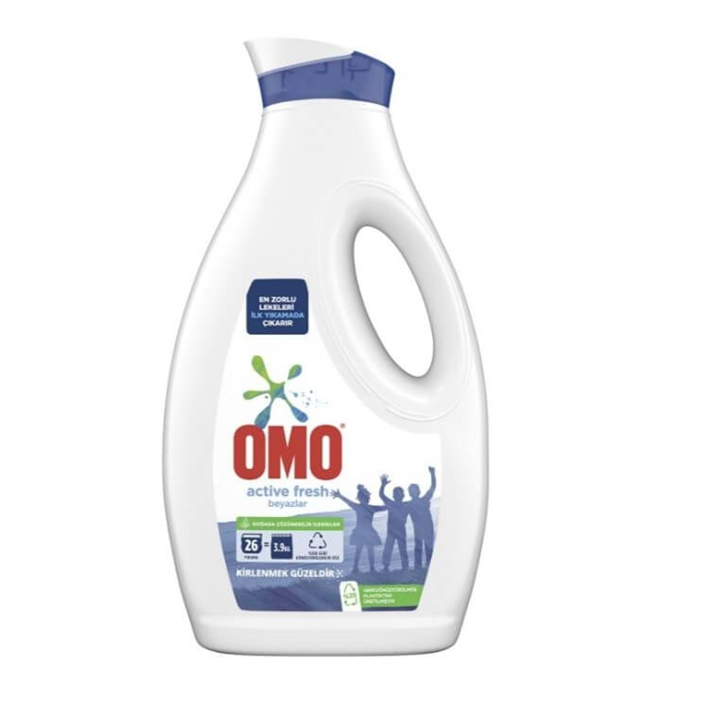 Omo Sıvı Deterjan Active Fresh Beyazlar 1690 Ml