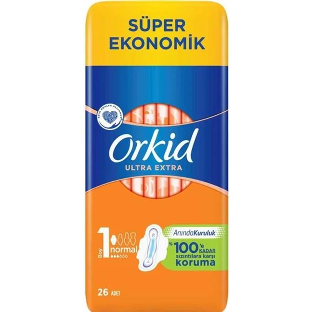 Orkid Hijyenik Ped Ultra Extra 26'lı Normal