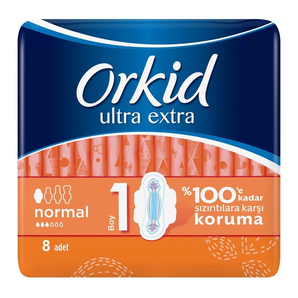 Orkid Ultra Extra Normal 8'li Ped