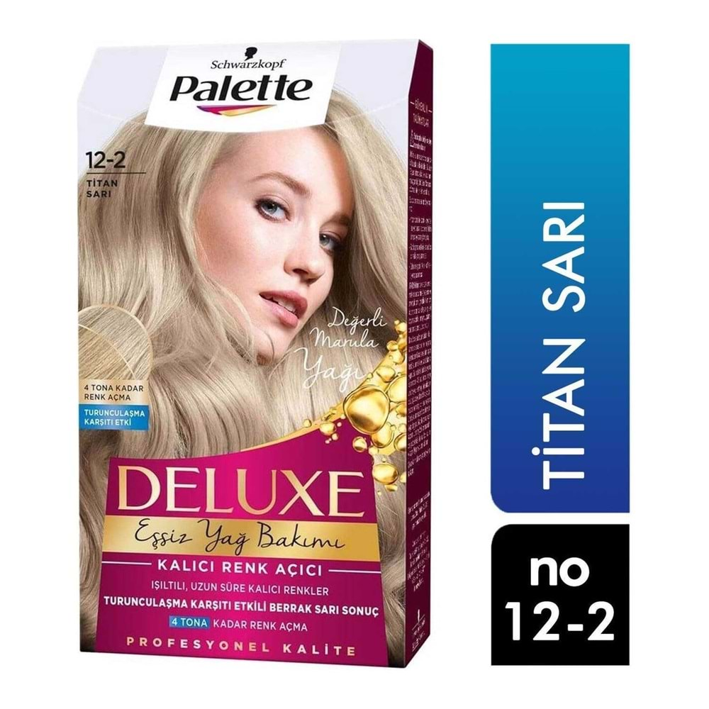 Palette Deluxe 12-2 Titan Sarı