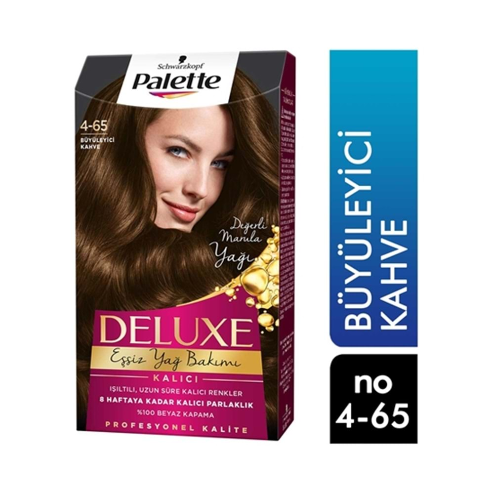 Palette Saç Boyası 4-65 Büyüleyici Kahve