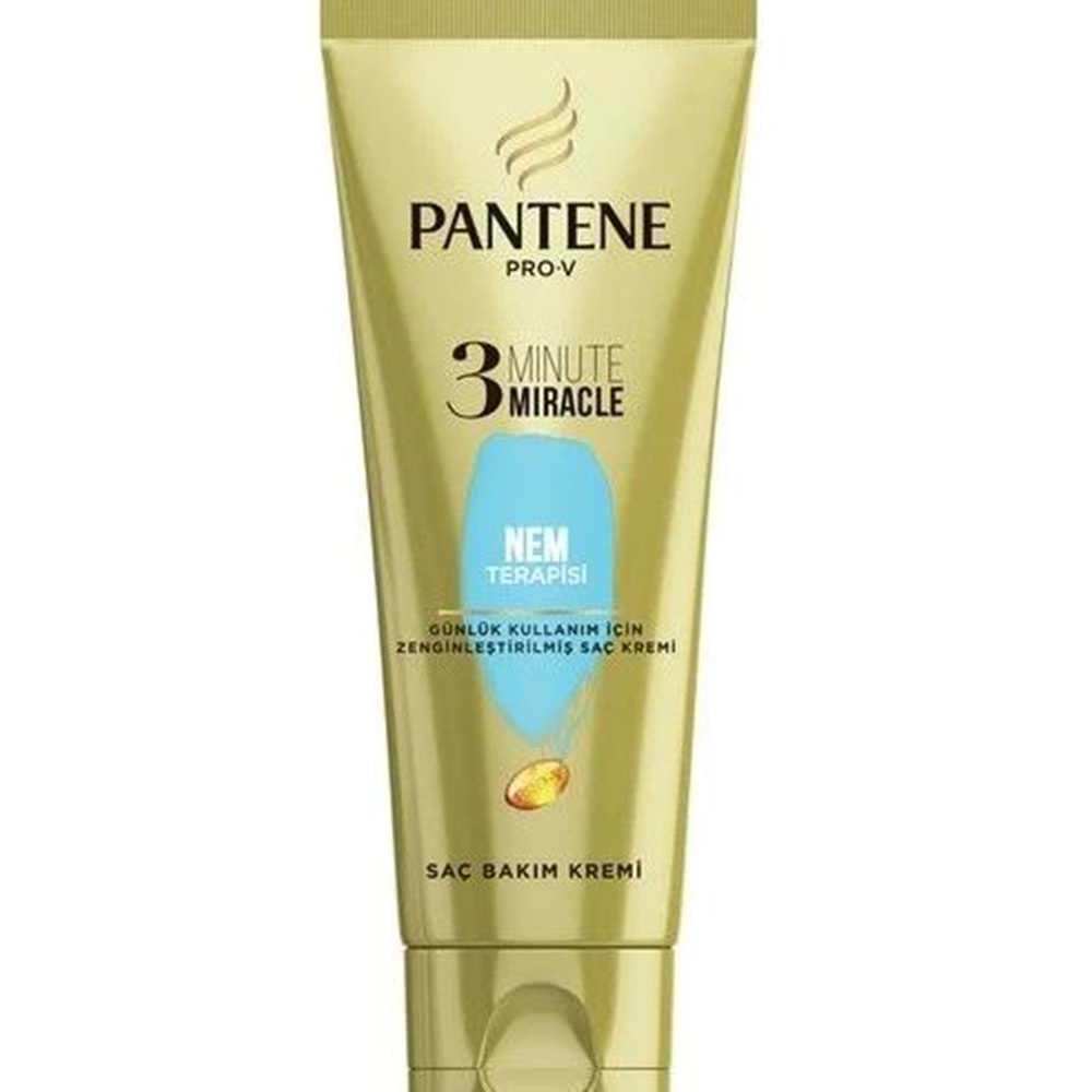 Pantene 3 Minute Miracle Saç Bakım Kremi Nem Terapisi 200 Ml