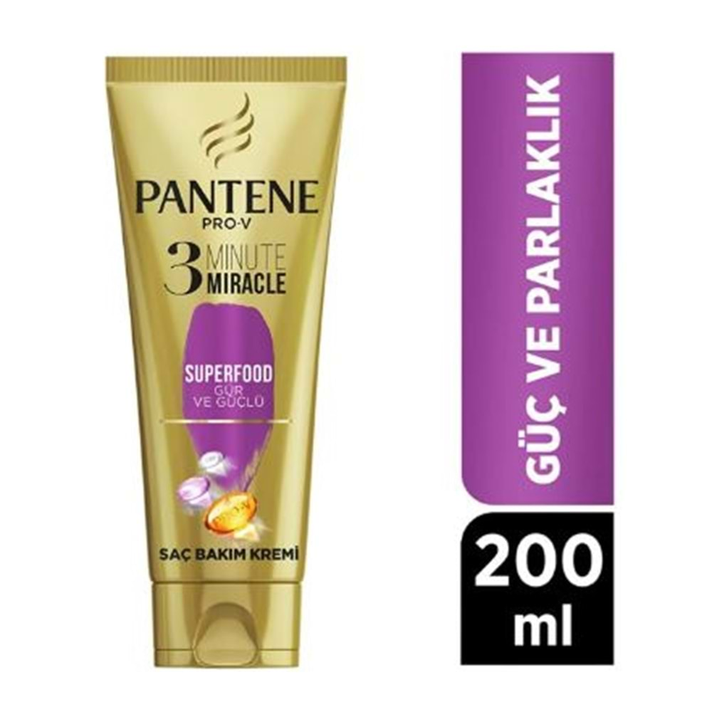 Pantene 3mm Saç Kremi Superfood 200 Ml