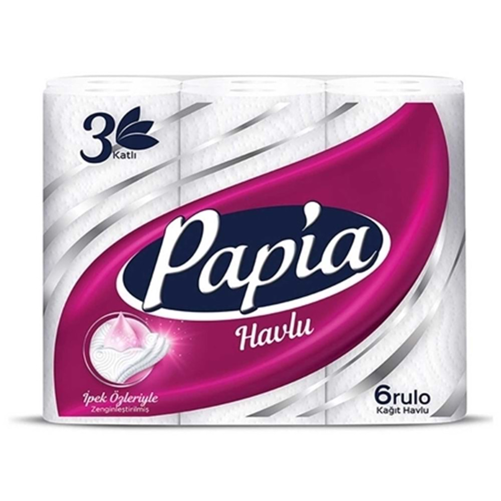 Papia Kağıt Havlu 6 Rulo