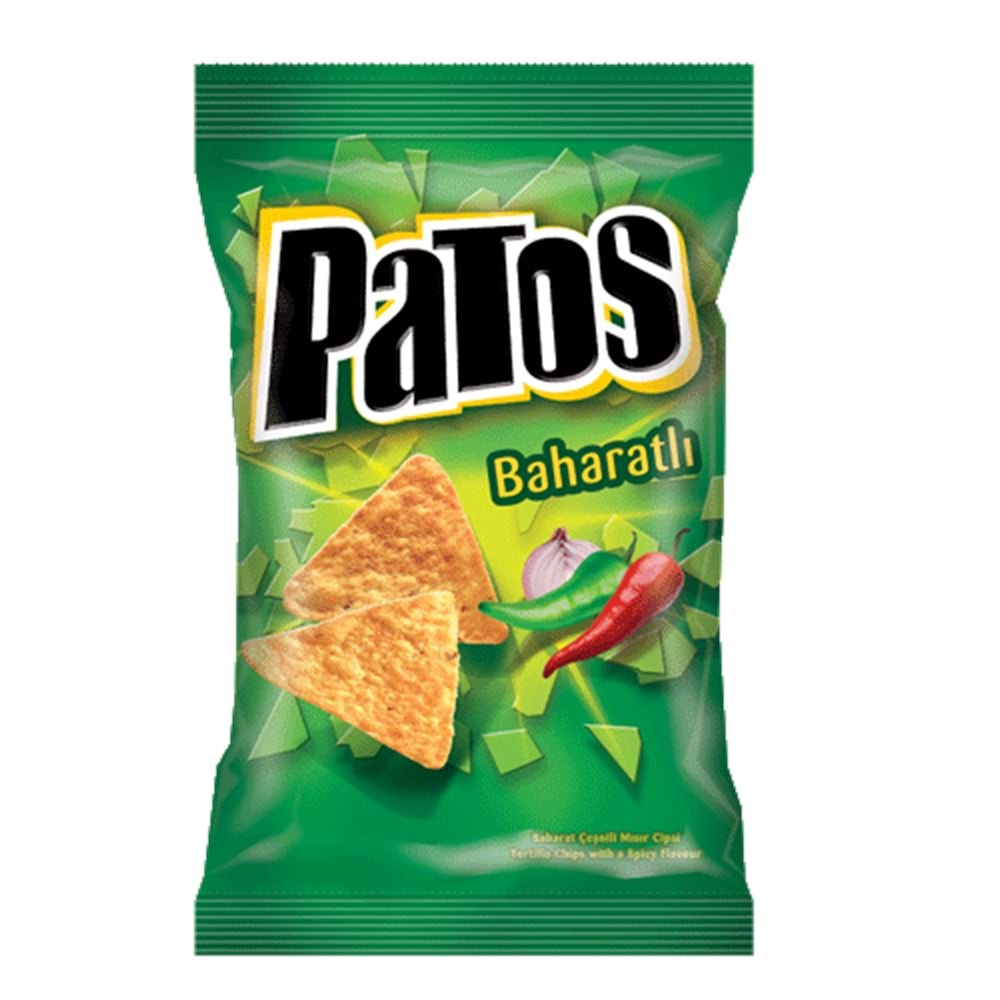 Patos Süper Boy Baharatlı Cips 167 Gr