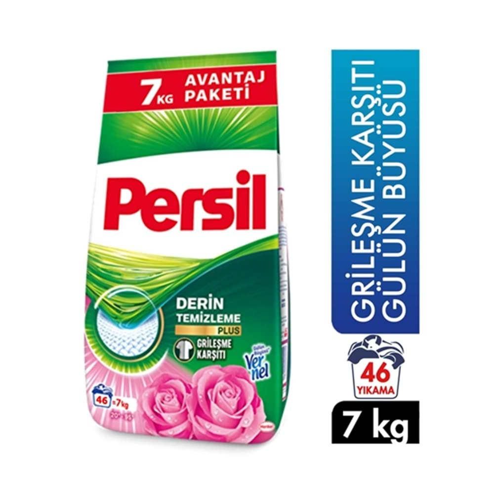 Persil Toz Çamaşır Deterjanı 7 Kg 46 Yıkama Gülün Büyüsü