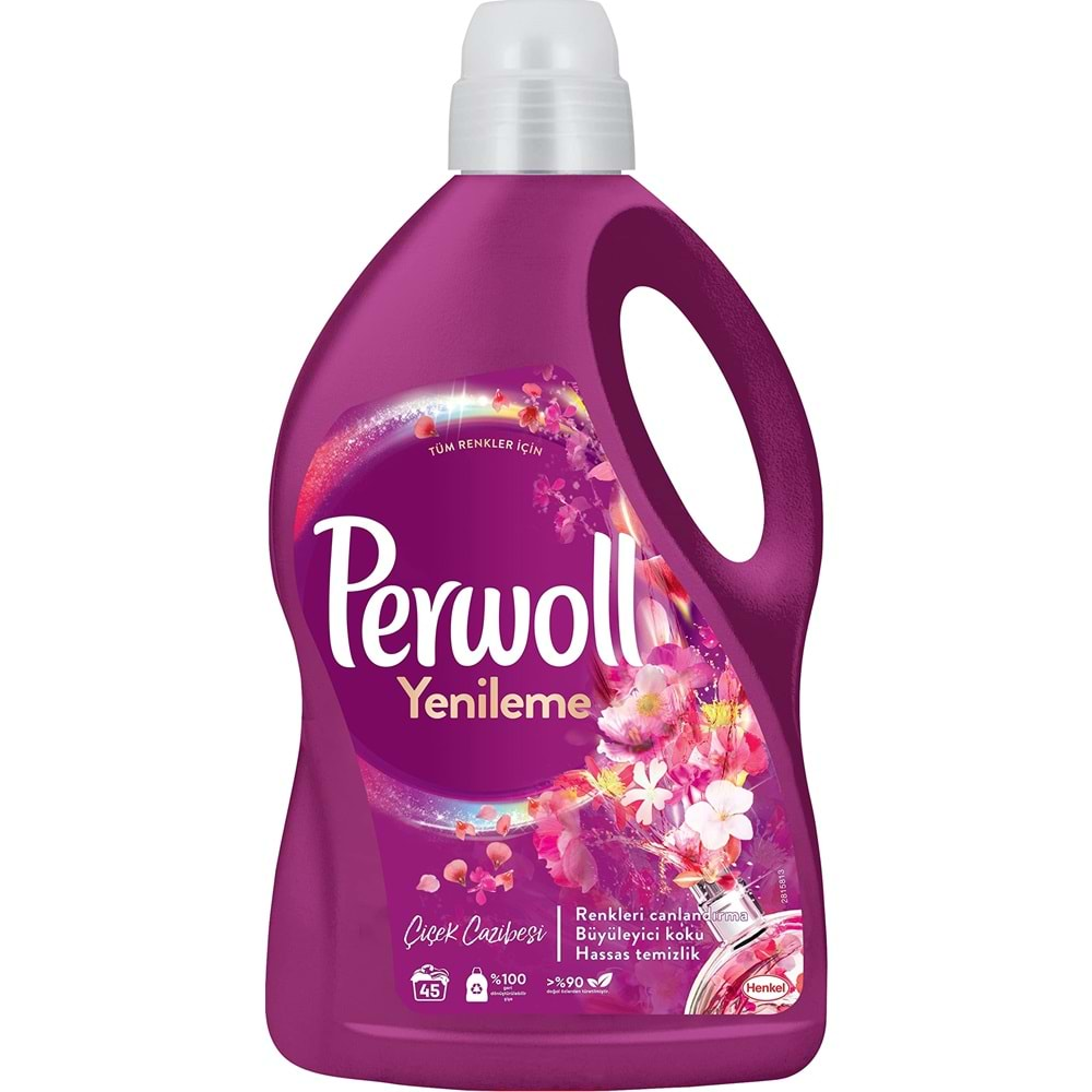 Perwoll Yenileme Çiçek Cazibesi Renkliler için 1 Lt