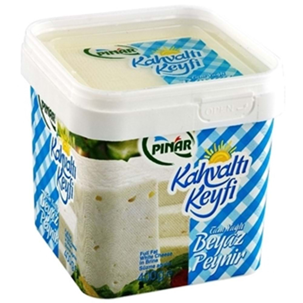 Pınar Kahvaltı Keyfi Tam Yağlı Beyaz Peynir 400 Gr