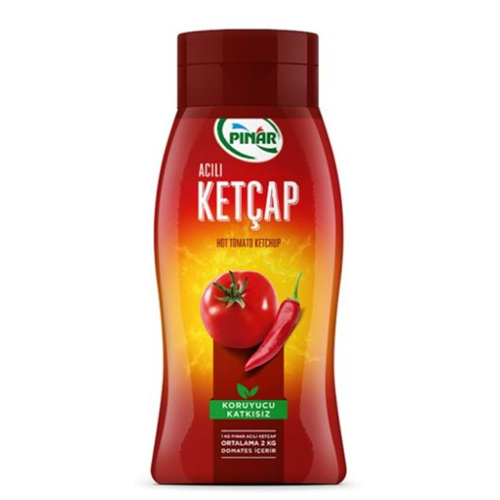 Pınar Acılı Ketçap 600 Gr