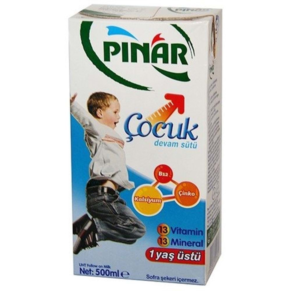 Pınar Çocuk Devam Sütü 500 Ml