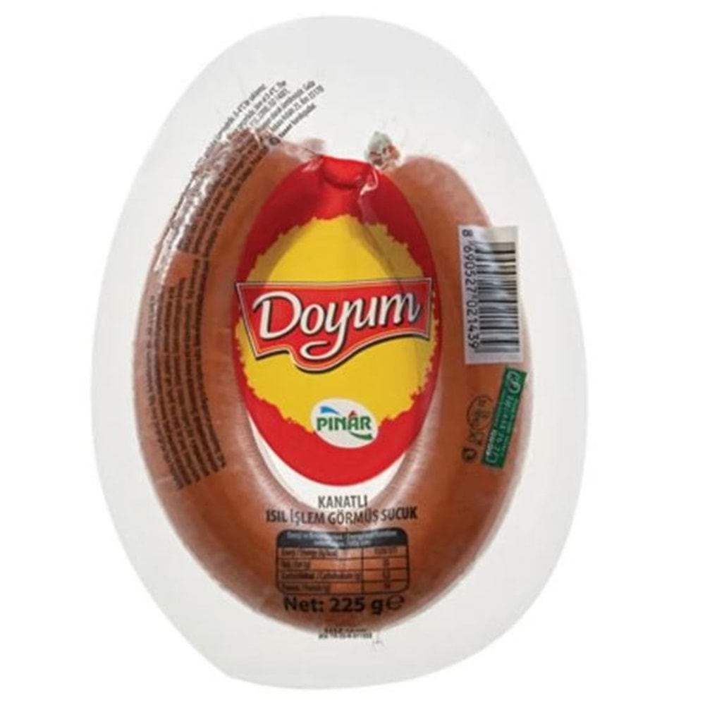 Pınar Hindi Doyum Sucuk 225 Gr