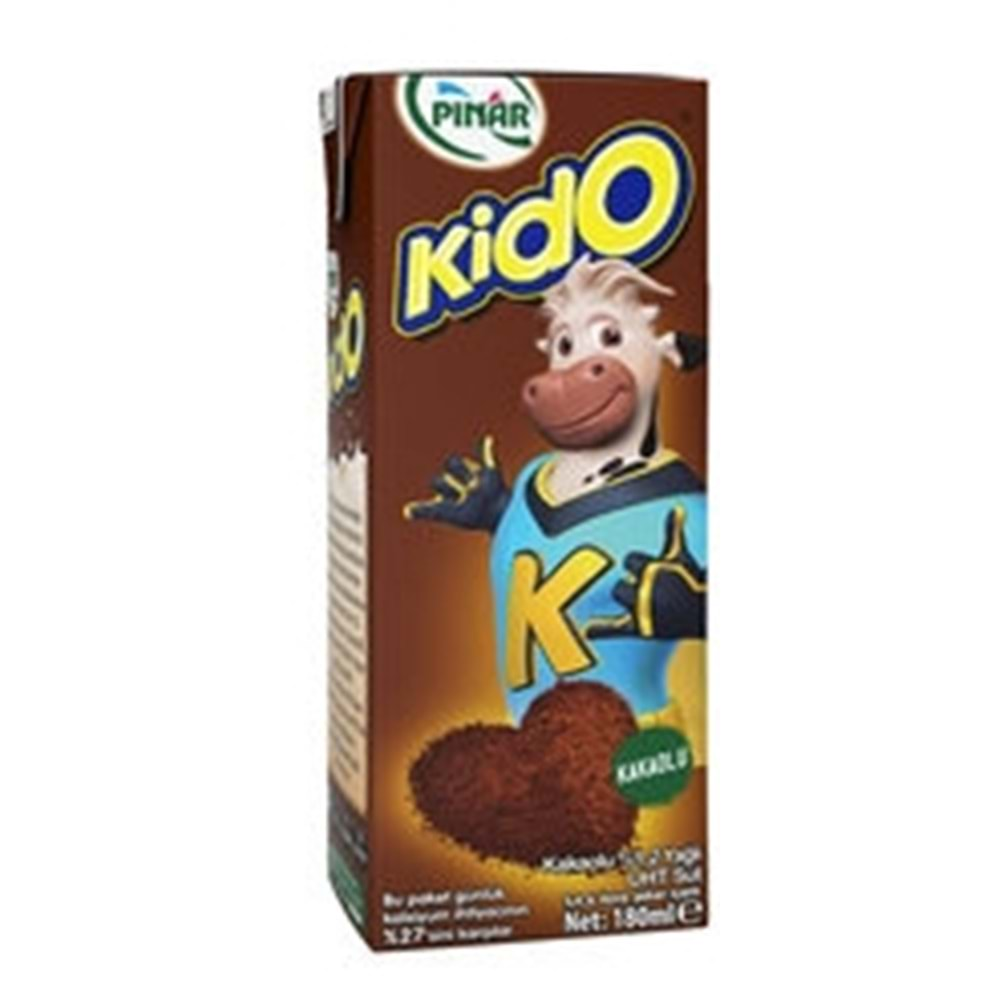 Pınar Kido Kakaolu Süt 180 Ml