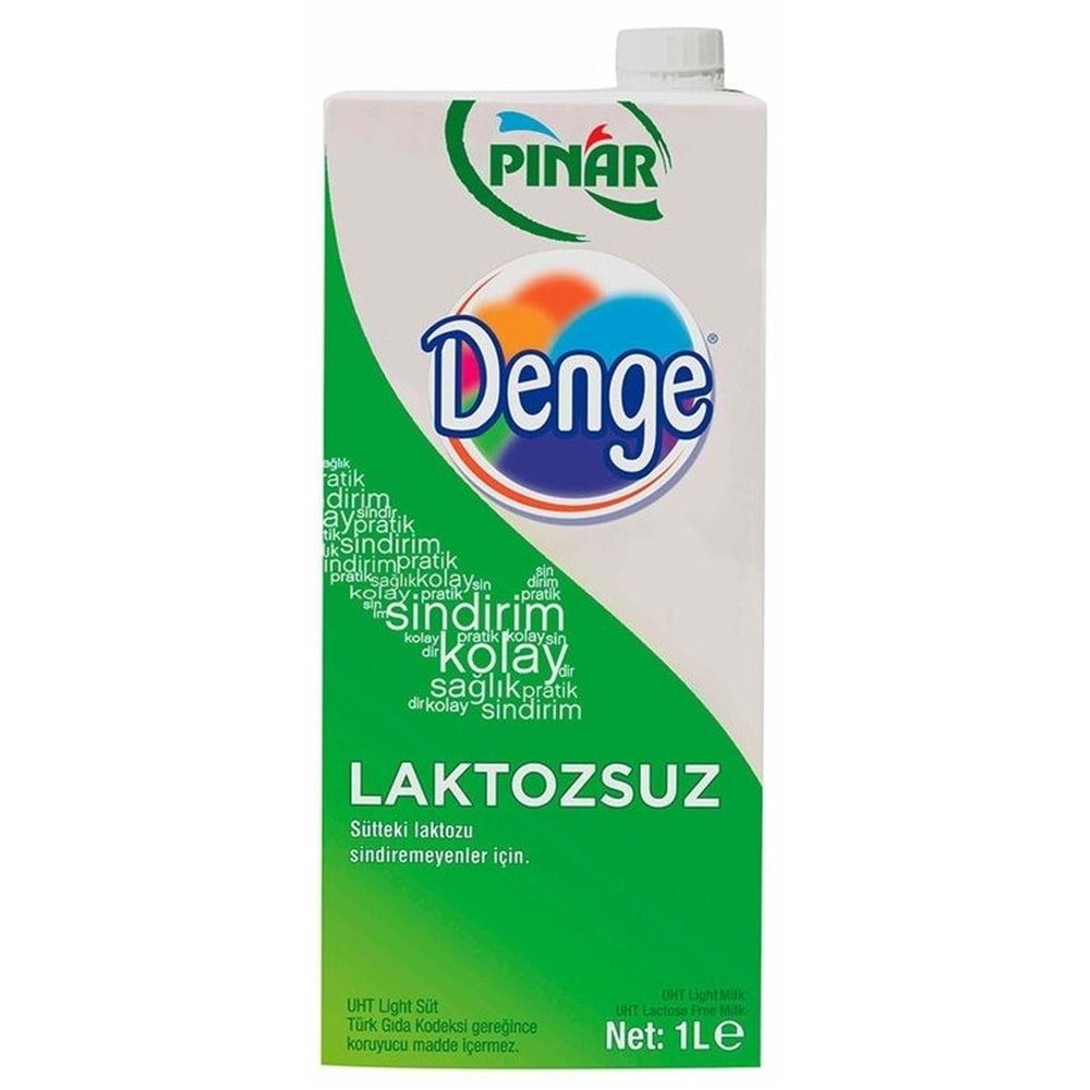 Pınar Denge Laktozsuz Süt 1 Lt