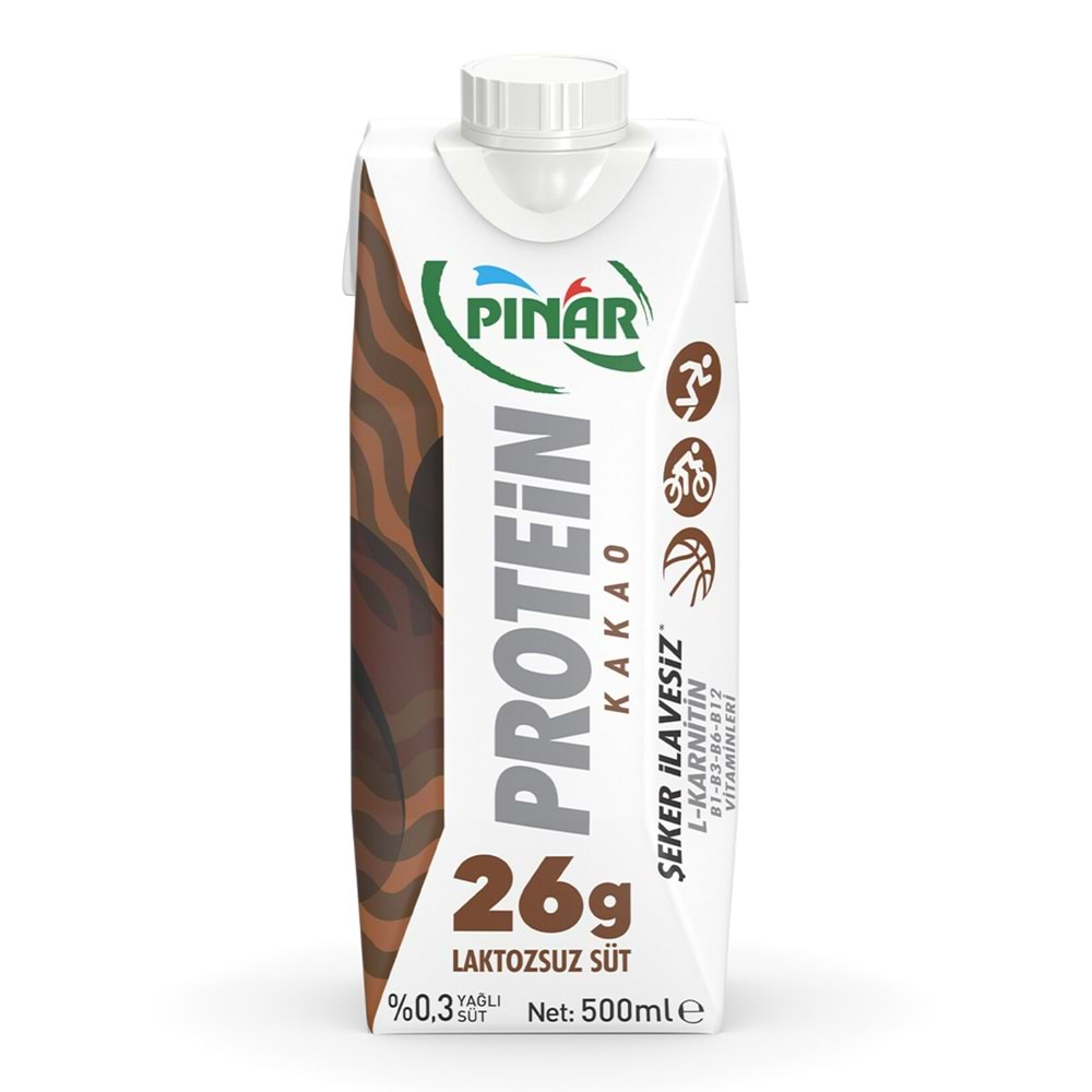 Pınar Süt Protein Kakaolu 500 Ml