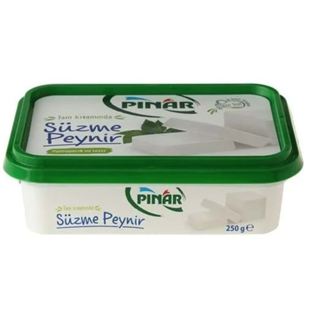 Pınar Süzme Peynir Yarım Yağlı 250 Gr